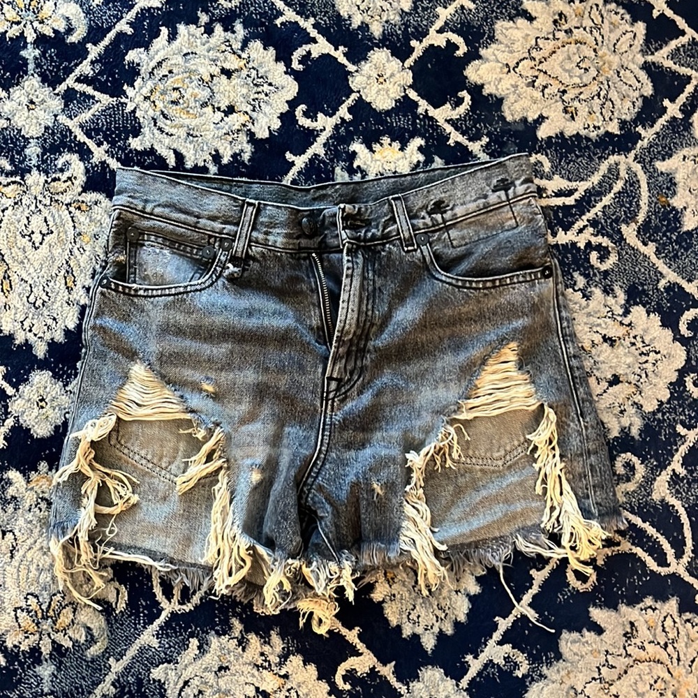 Brand New R13 high rise shorts